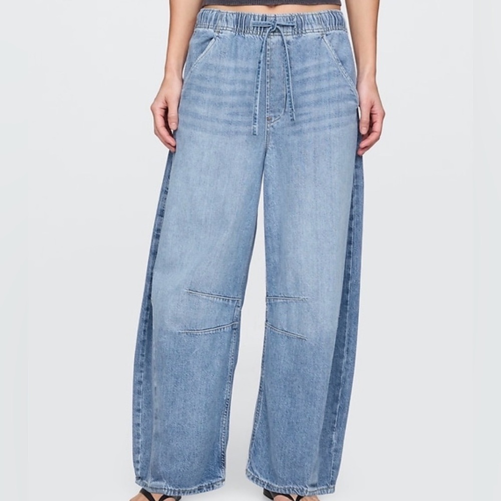 Gap Womens Mid Rise Easy Horseshoe Jean EUC